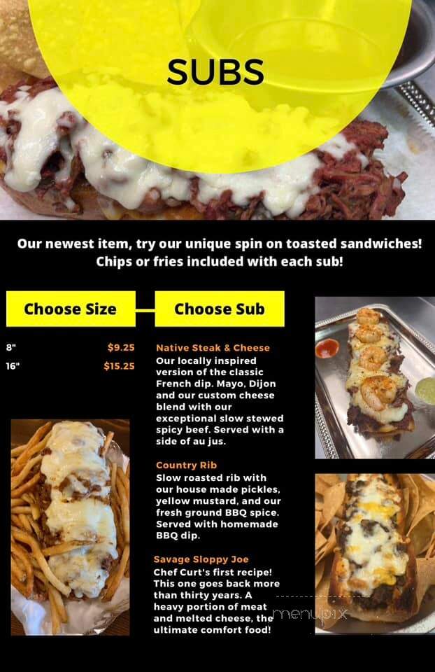 Bigfoot Burrito - Bangor, MI menu_pic