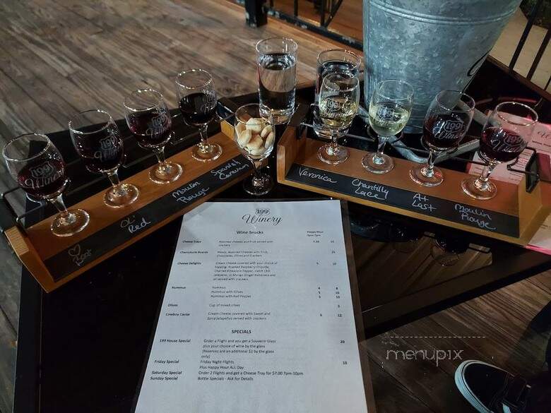 199 Winery - Lakeside, TX menu_pic