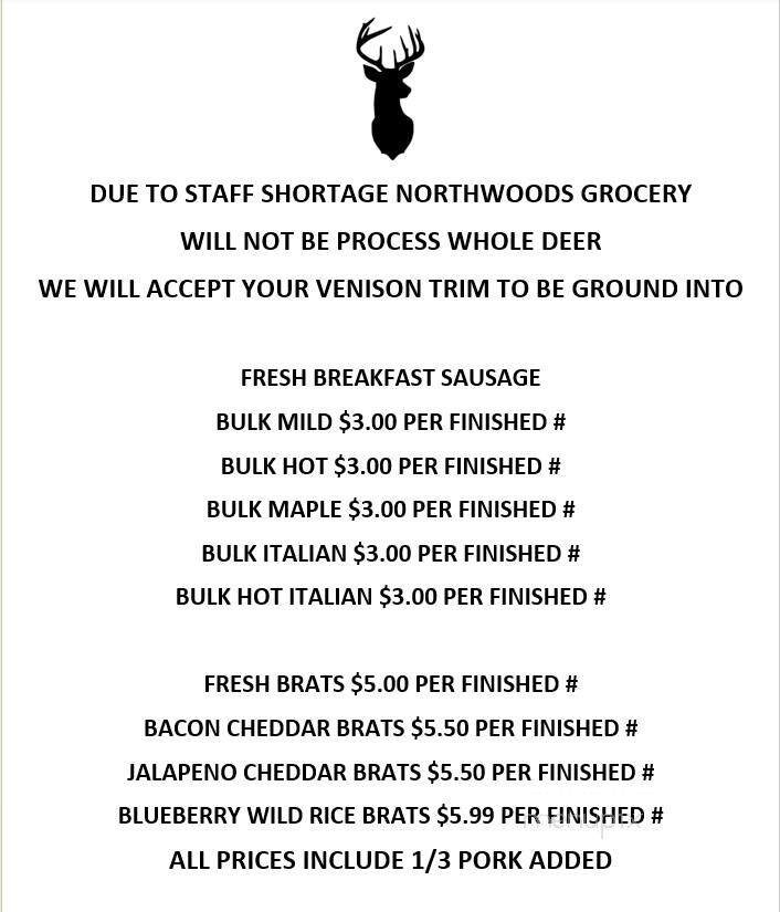 North Wind Grocery & Cafe - Nevis, MN menu_pic