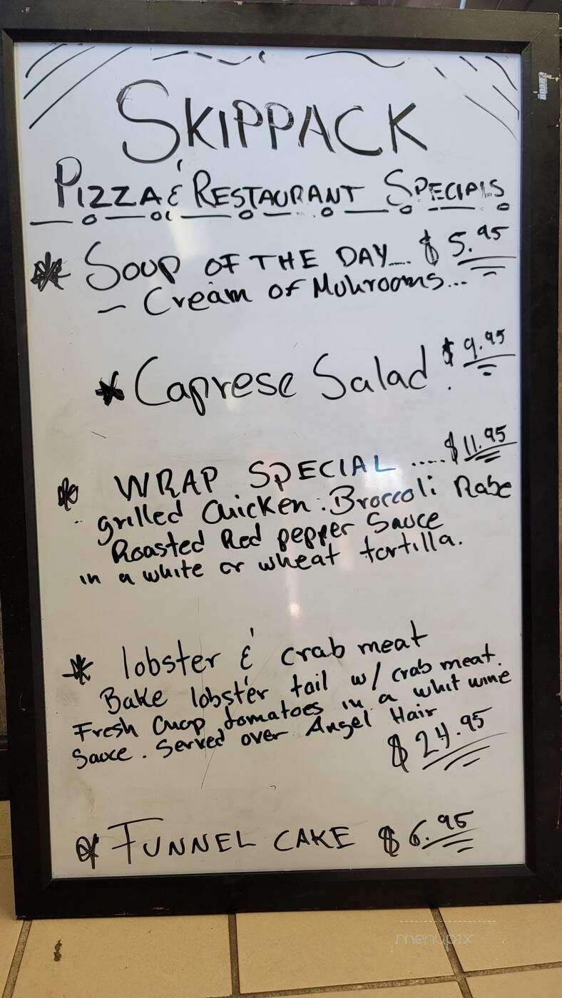 Skippack Pizza - Skippack, PA menu_pic