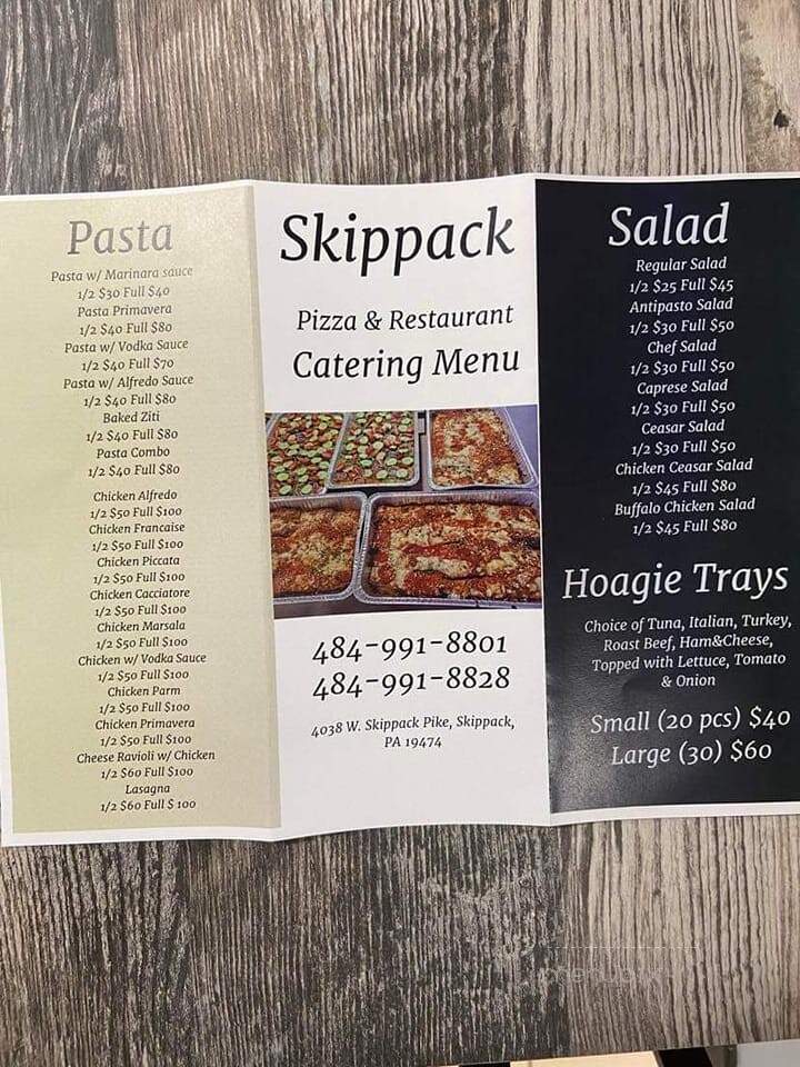 Skippack Pizza - Skippack, PA menu_pic