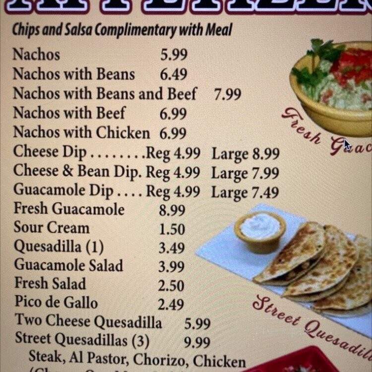 El Toro Grill and Cantina - Fort Smith, AR menu_pic