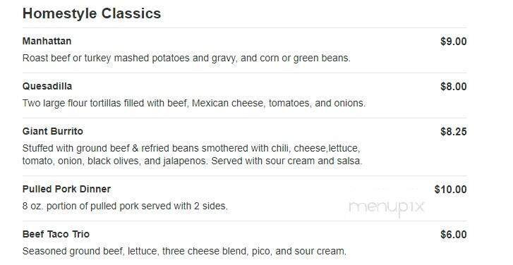 Mikie's Pub - Indianapolis, IN menu_pic