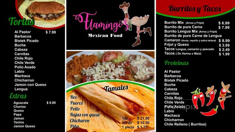 Elvira's Bakery - Somerton, AZ menu_pic
