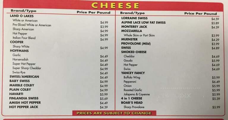 Omega Cheese Co - West Seneca, NY