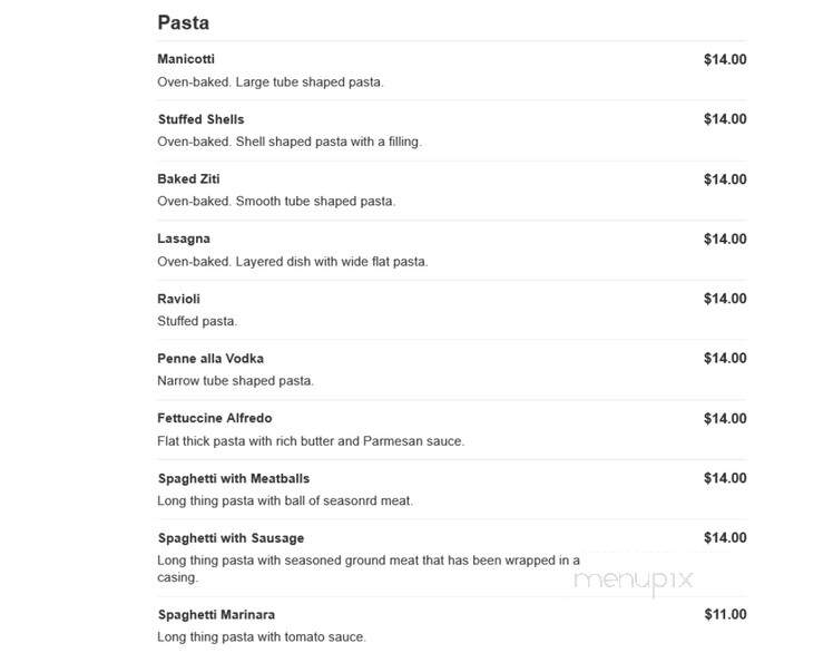 Pizza Village IV - Bethlehem, PA menu_pic