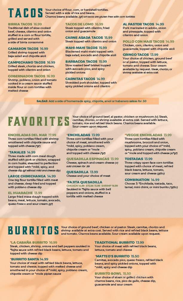 Matteo's Mexican Grill - Germantown, WI