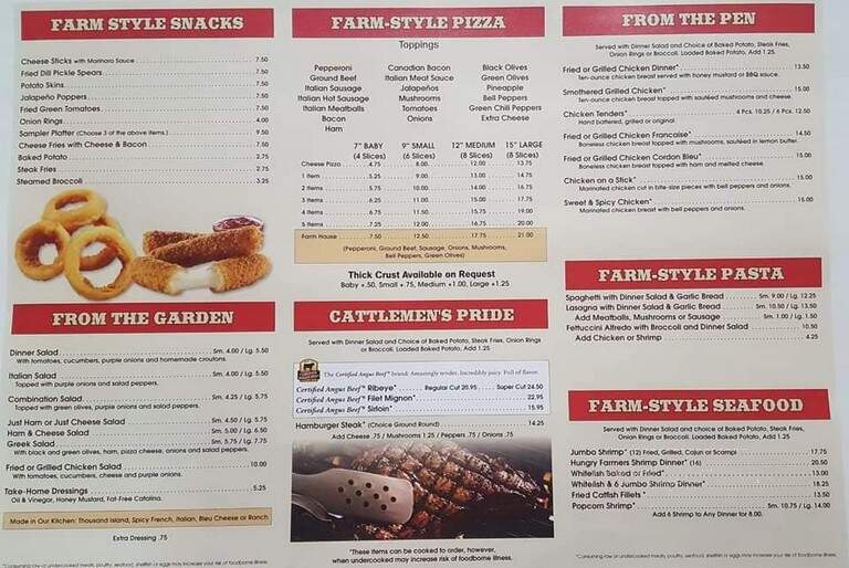 Pizza Farm - Rockmart, GA menu_pic