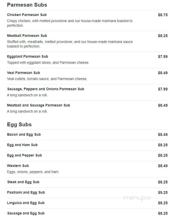 Pizza Queen - Bellingham, MA menu_pic
