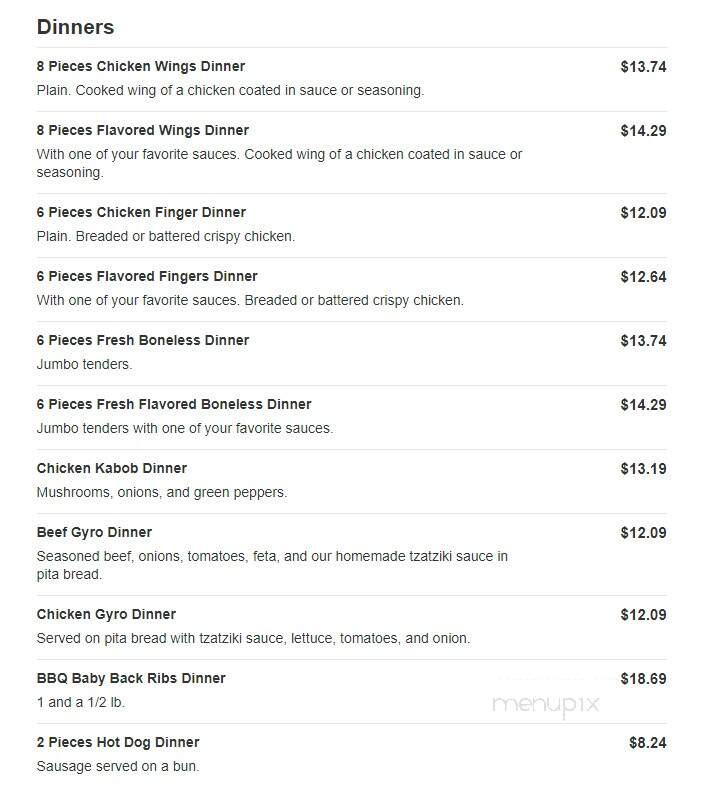 Pizza Queen - Bellingham, MA menu_pic
