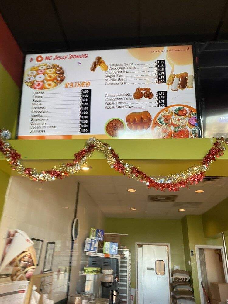 Nc Jelly Donuts - Mebane, NC menu_pic
