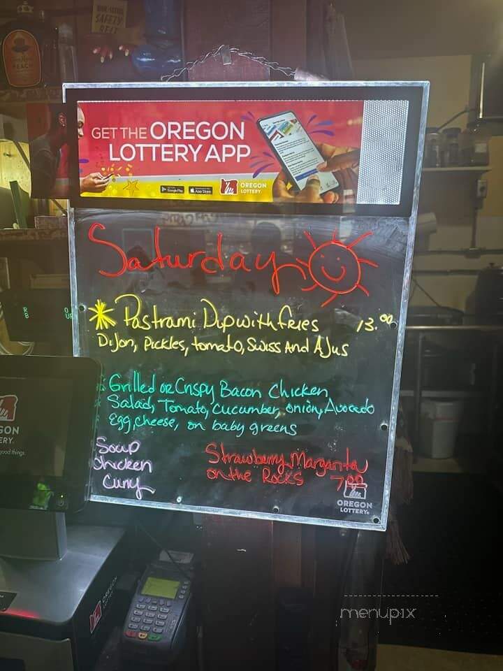 Cozy Corner - Sutherlin, OR menu_pic