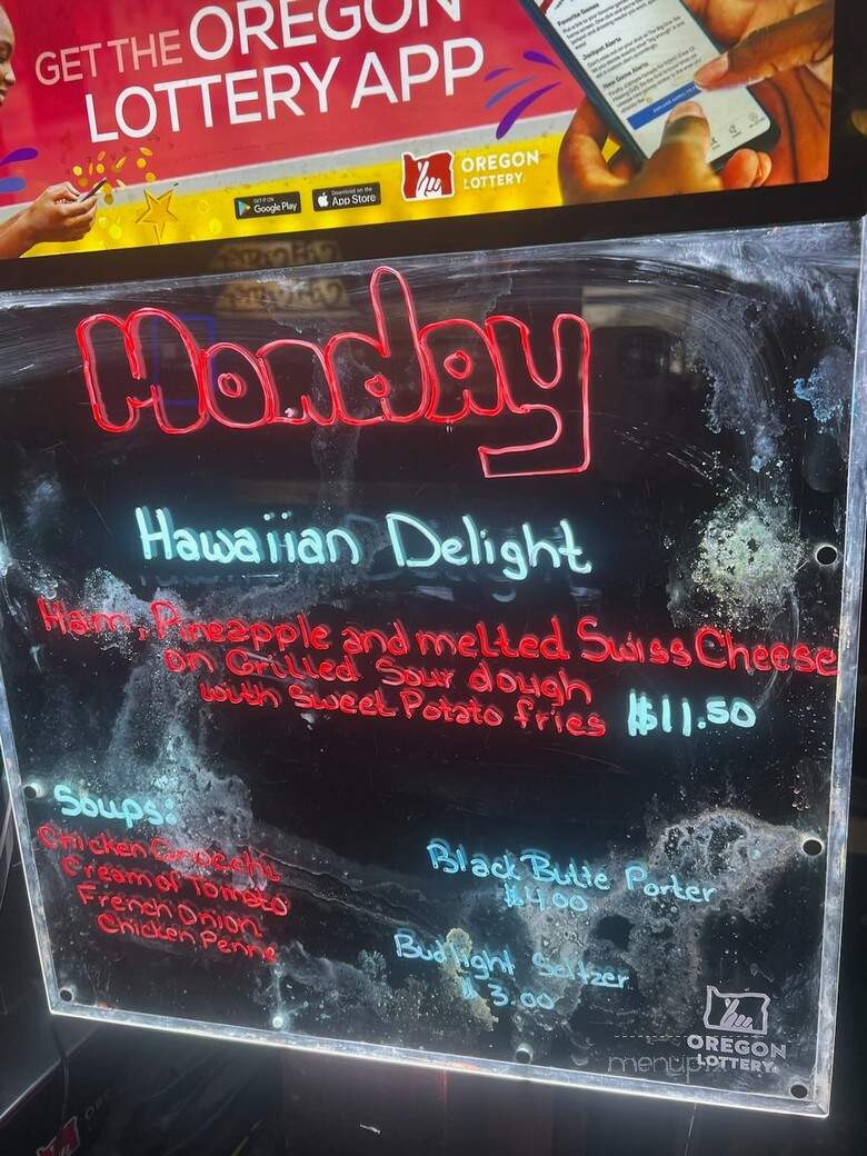 Cozy Corner - Sutherlin, OR menu_pic