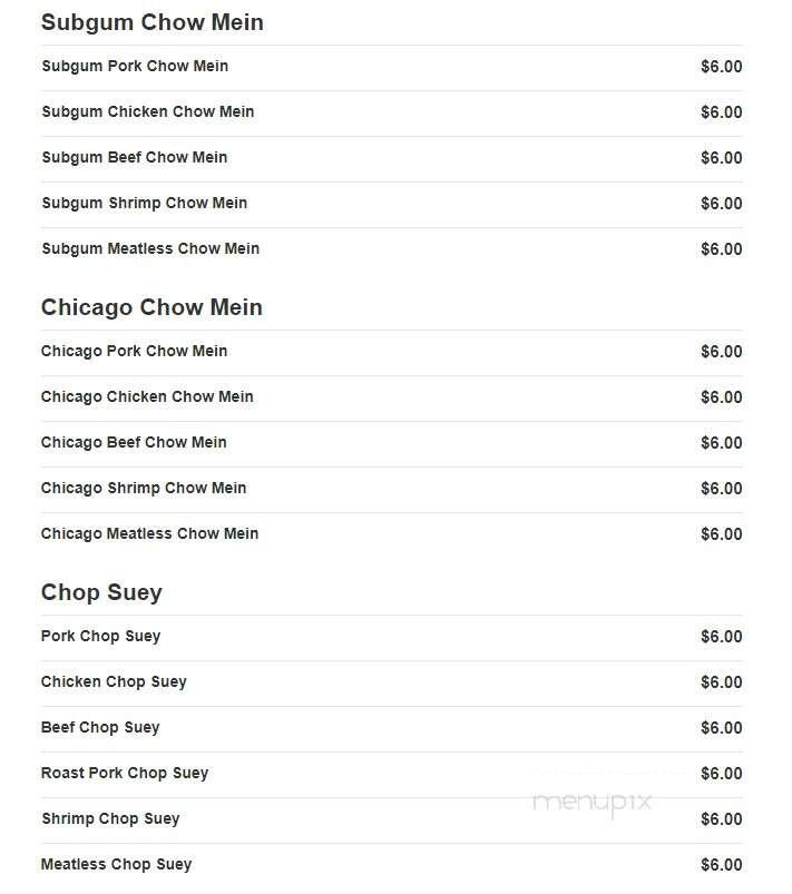Jade Leaf Restaurant - Brockton, MA menu_pic