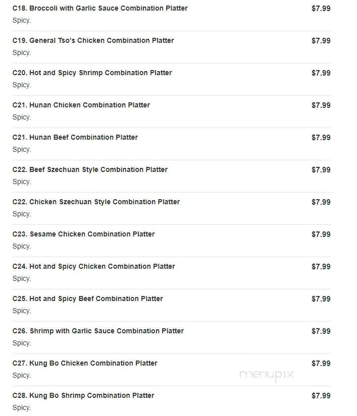 Super Buffet Chinese - Saint Cloud, MN menu_pic