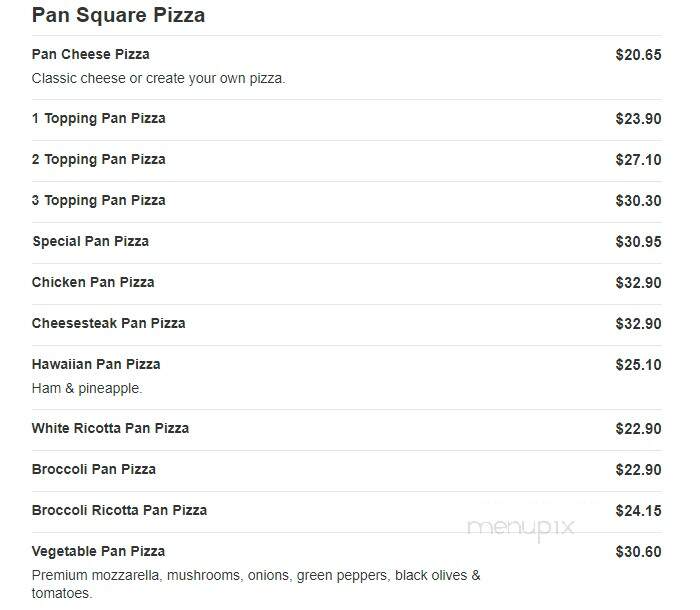 Dominic's Pizza - Lakewood, NJ menu_pic