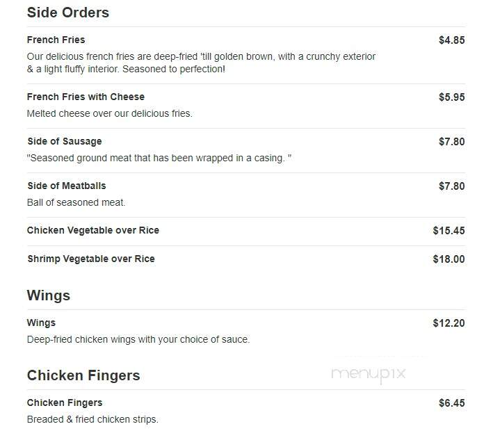Dominic's Pizza - Lakewood, NJ menu_pic