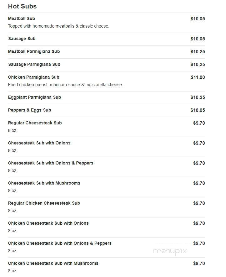 Dominic's Pizza - Lakewood, NJ menu_pic