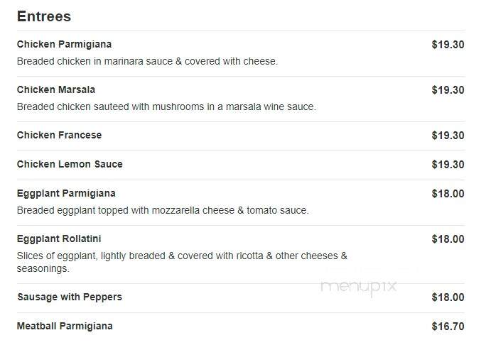 Dominic's Pizza - Lakewood, NJ menu_pic