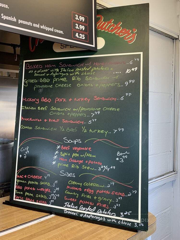 Charlie The Butcher's Kitchen - Williamsville, NY menu_pic