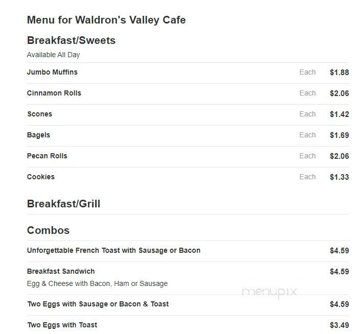 Waldron's Valley Cafe B & B - Kingston, AR