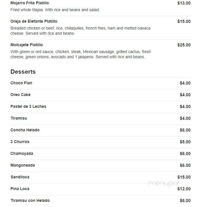 Avocados From Mexico and ice cream - Oxford, PA menu_pic
