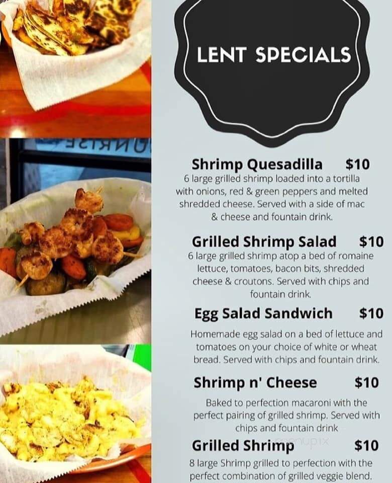 Sunrise Coffee - Youngsville, LA menu_pic