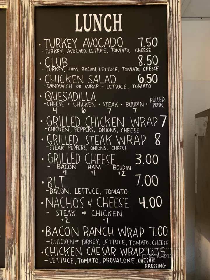 Sunrise Coffee - Youngsville, LA menu_pic