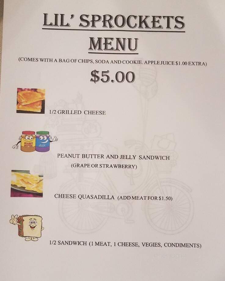 Sprockets Brew House - Council, ID menu_pic