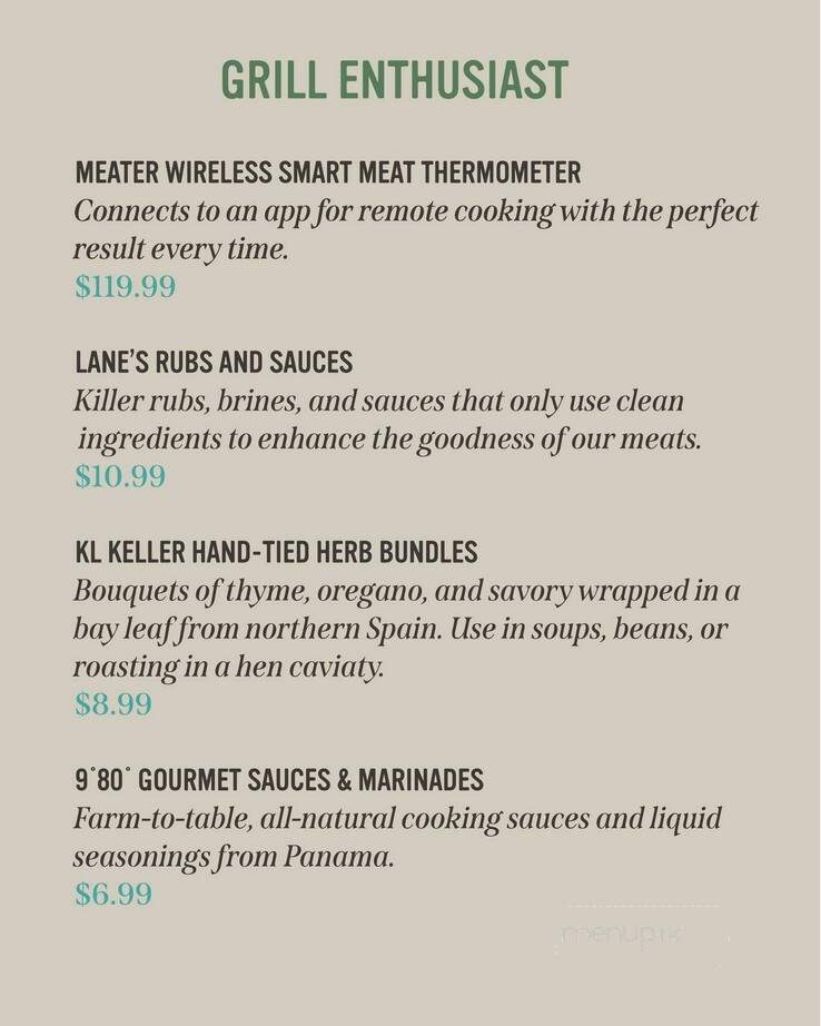 The Son of a Butcher - Birmingham, AL menu_pic