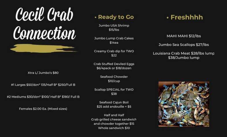 Cecil Crab Connection - Elkton, MD menu_pic