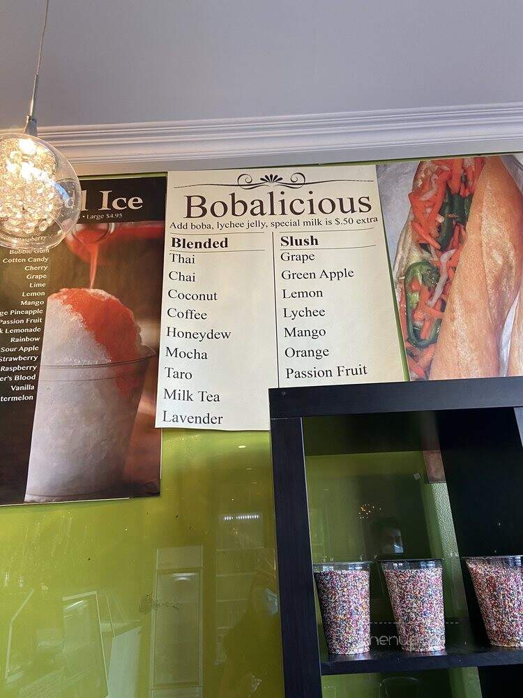Mini Croissants & Boba - Los Angeles, CA menu_pic