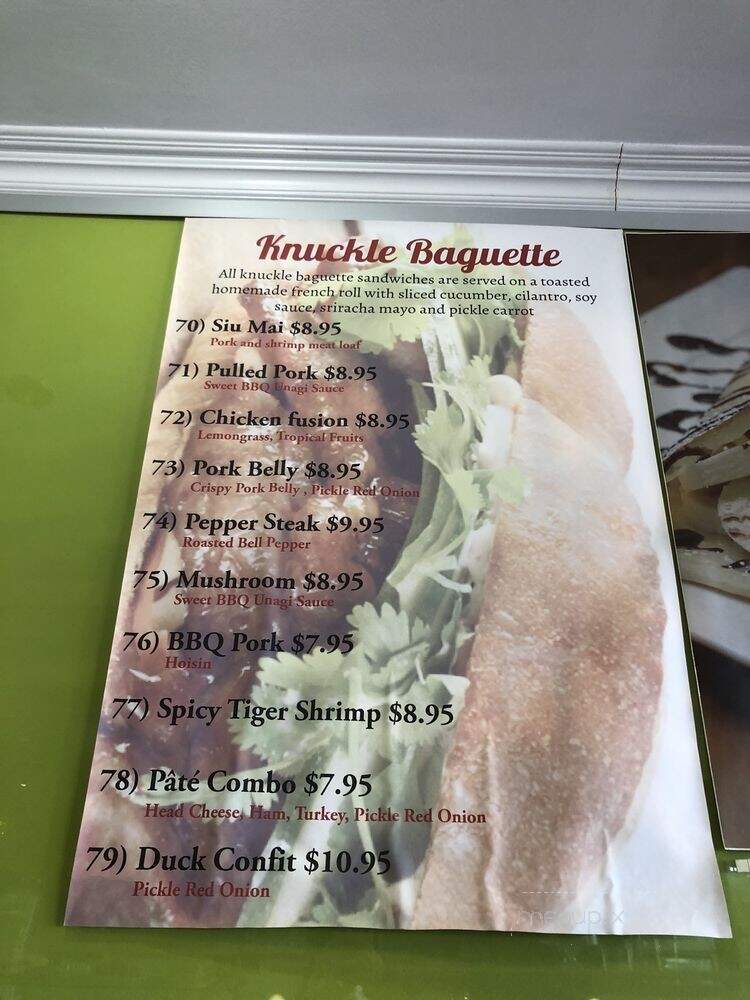 Mini Croissants & Boba - Los Angeles, CA menu_pic