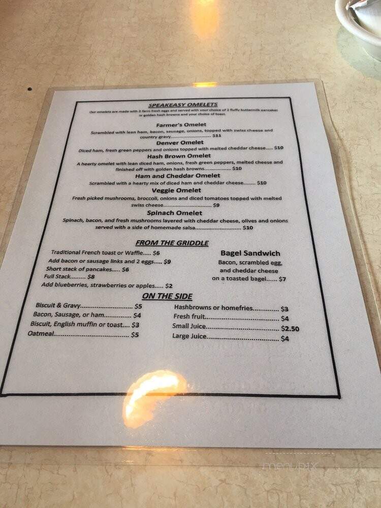 Keystone Cafe - Lake Oswego, OR menu_pic