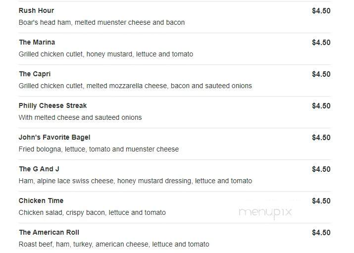 Bagel Time - Port Washington, NY menu_pic