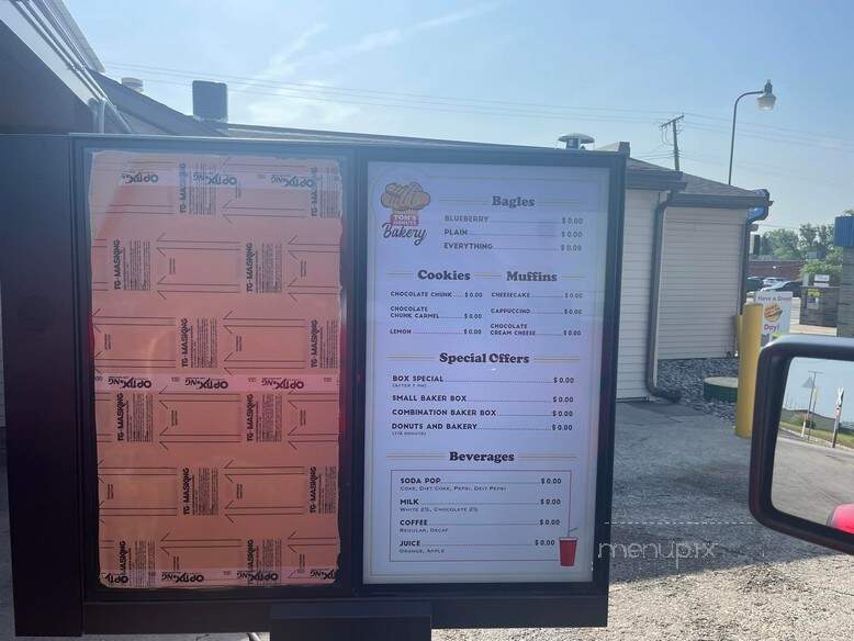 Tom's Donughts - Angola, IN menu_pic