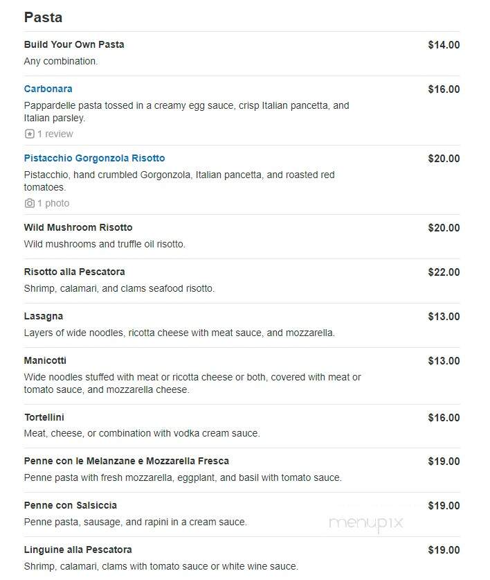 Alfano's Pizza Place - Grand Rapids, MI menu_pic