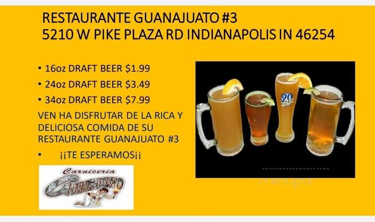 Carniceria Guanajuato II - Indianapolis, IN menu_pic