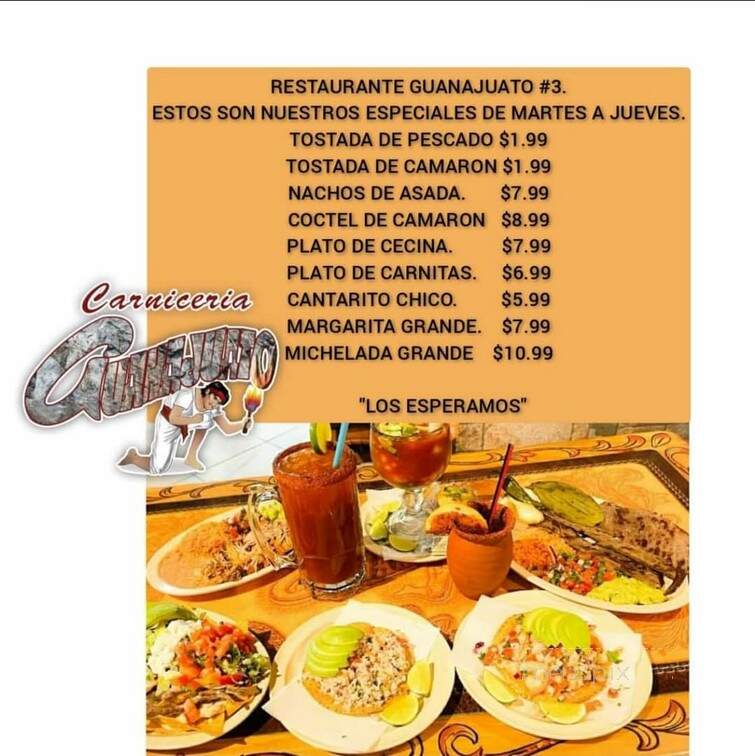 Carniceria Guanajuato II - Indianapolis, IN menu_pic