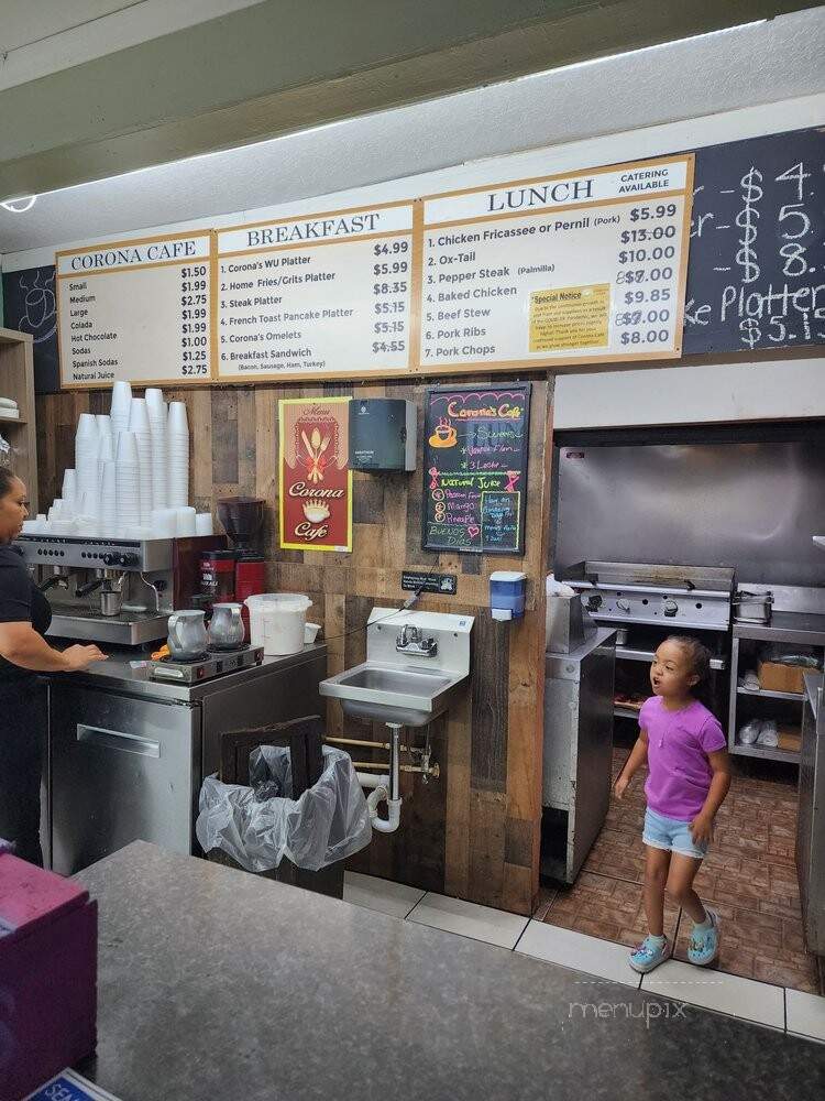 Corona's Coffee Shop - Tampa, FL menu_pic