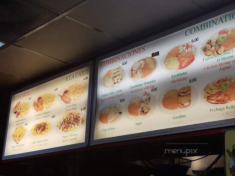 Taco Mex - Denver, CO menu_pic