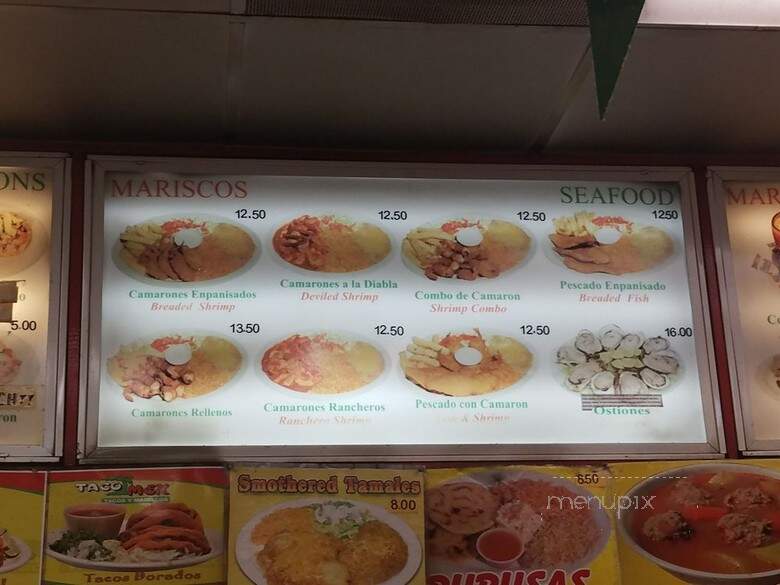 Taco Mex - Denver, CO menu_pic