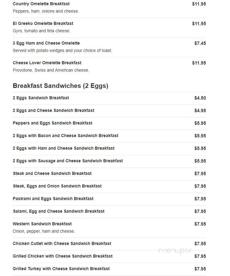Sunrise Deli - West Haven, CT menu_pic