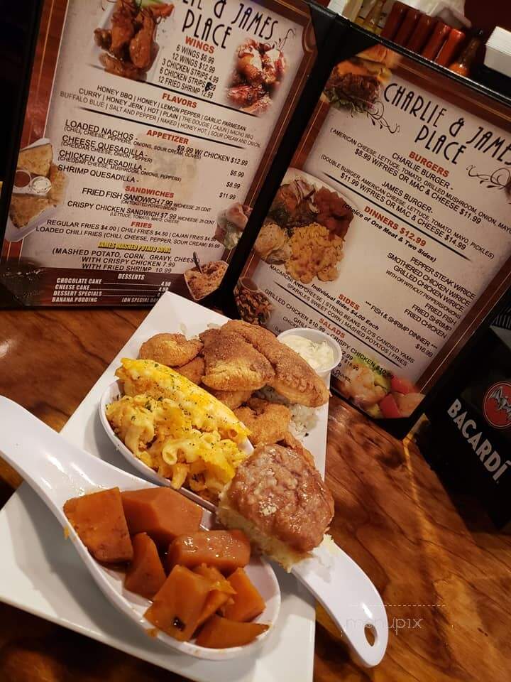 Charlie & James Place - Hamden, CT menu_pic