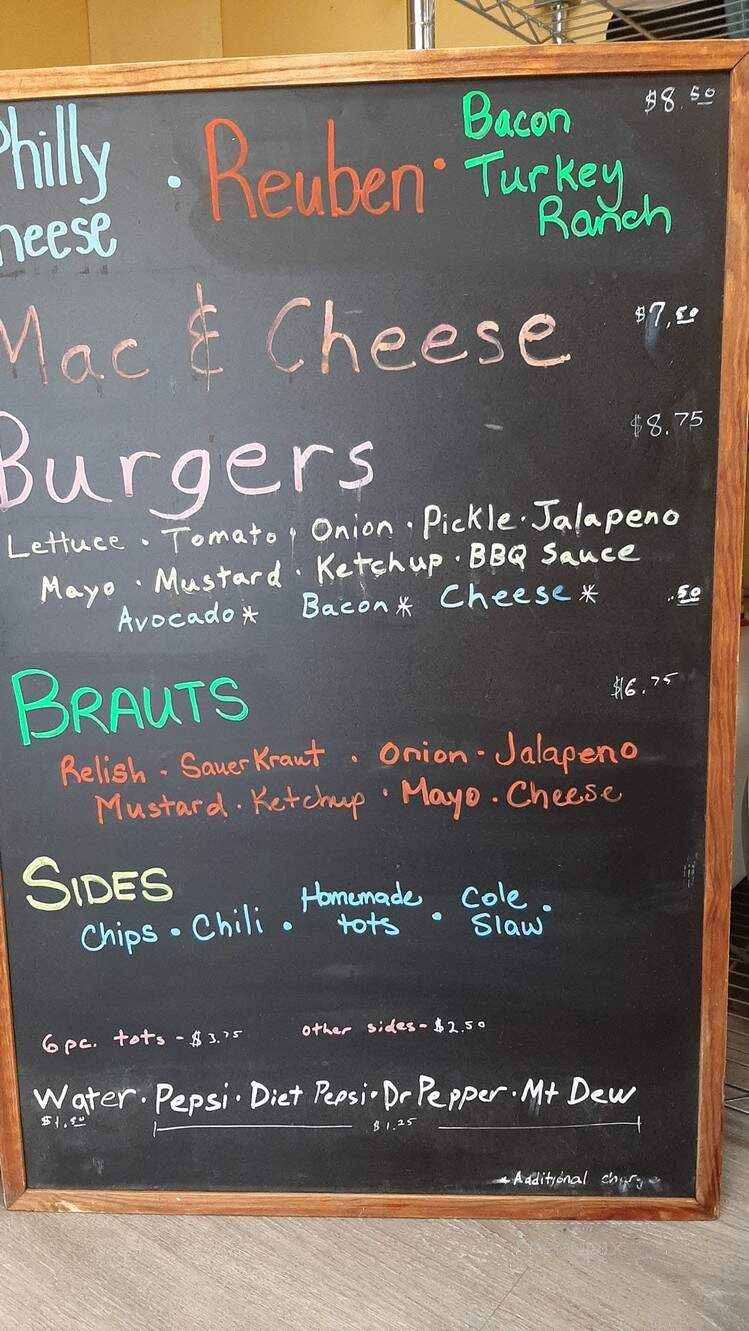 Rae's Coffee and Food - Powell Butte, OR menu_pic