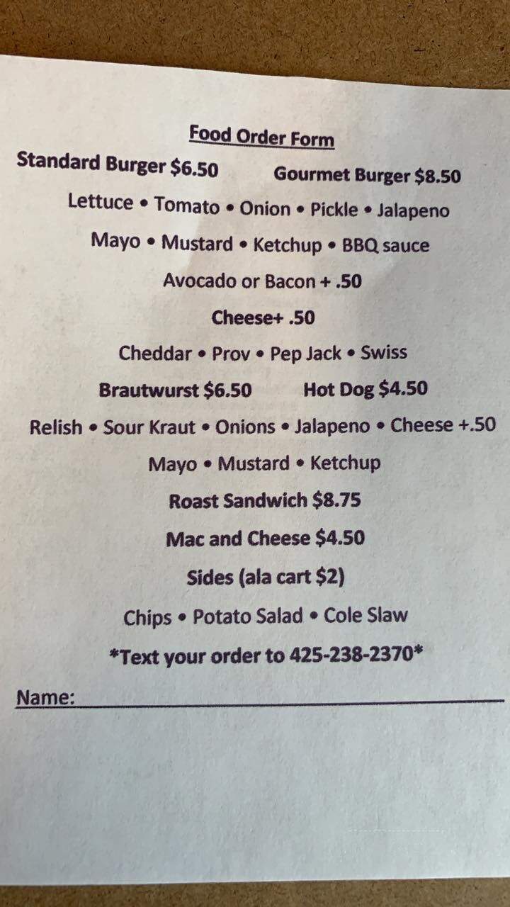 Rae's Coffee and Food - Powell Butte, OR menu_pic