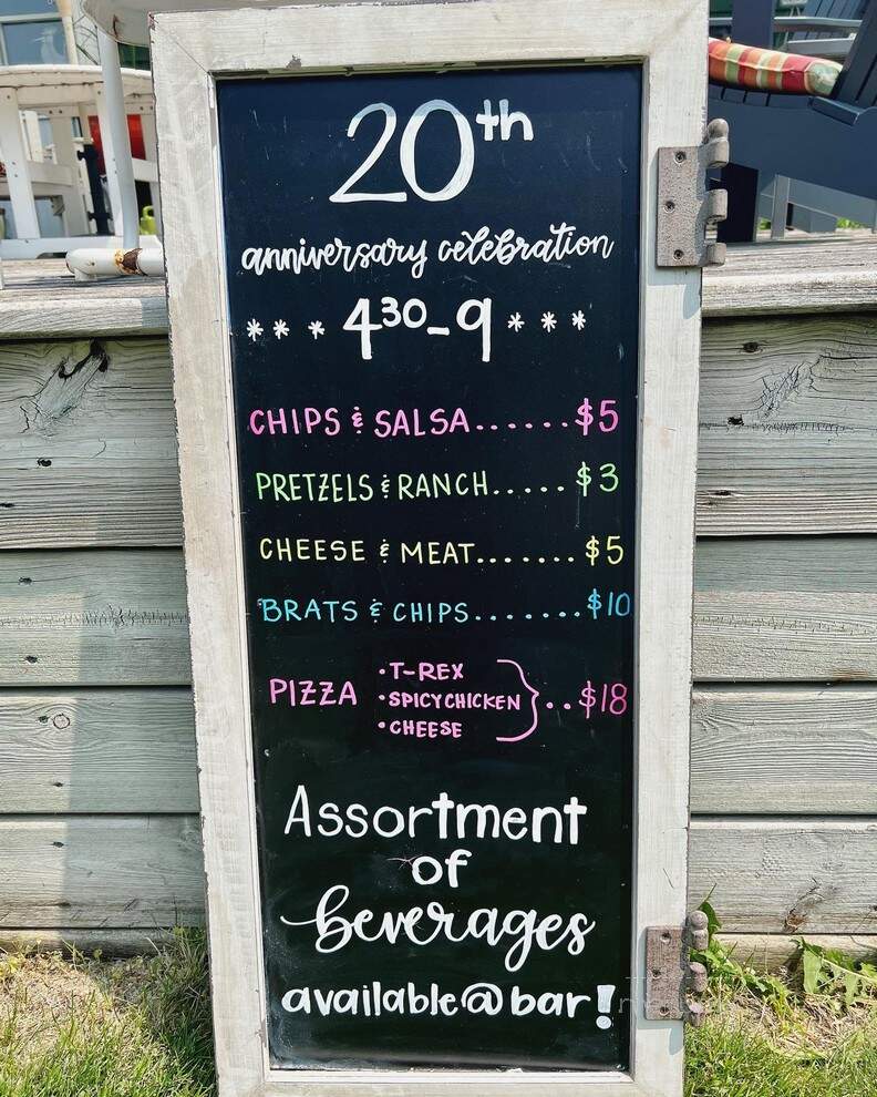 Bear Creek Winery - Fargo, ND menu_pic