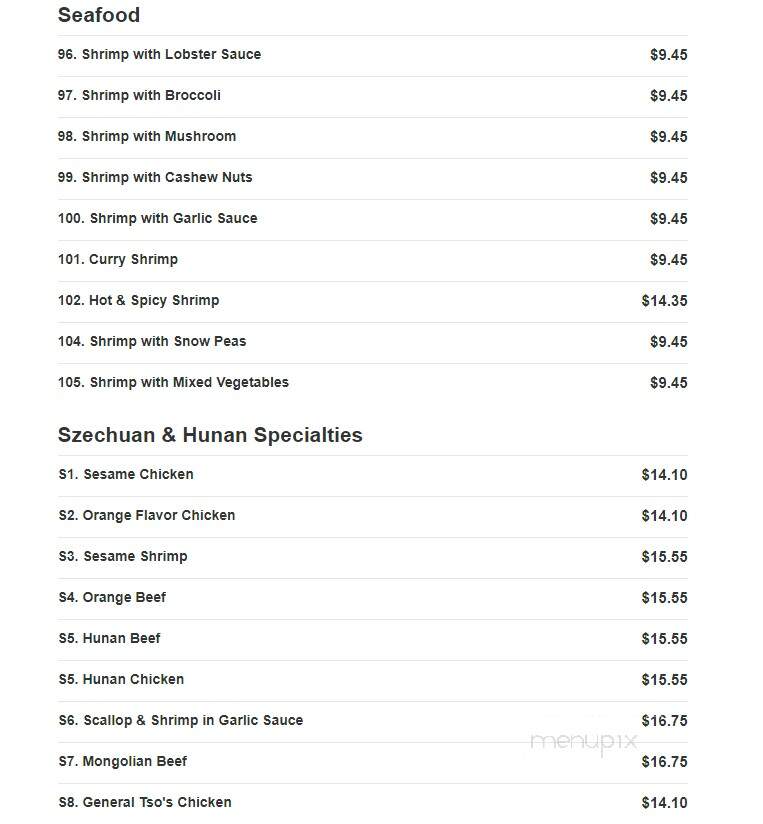 Lucky Garden - Colonial Heights, VA menu_pic