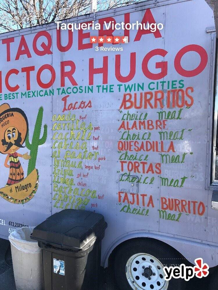 Taqueria Victor Hugo 2 - Minneapolis, MN menu_pic