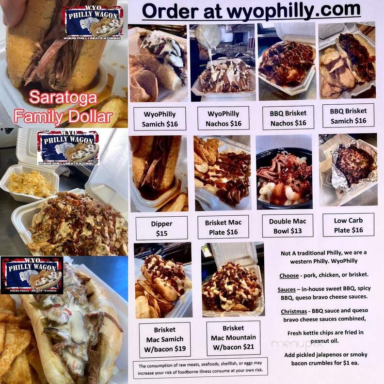 WYO Philly Wagon - Mills, WY menu_pic